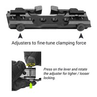 GSCI DLM Dual-Lever Adjustable Rifle Mount