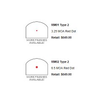 Trijicon RMR Type2 Red Dot Sight LED