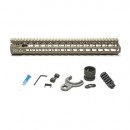 BCM KMR ALPHA 13 (KeyMod Free Float Handguard) FDE