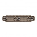 BCM KeyMod 4 Inch Picatinny Rail Section Nylon FDE