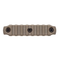 BCM KeyMod 4 Inch Picatinny Rail Section Nylon FDE