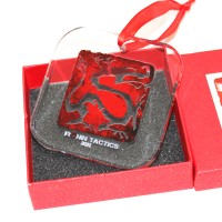 RONIN Tactics "Red Dragon" Christmas Ornament