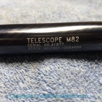 M82 Scope for M1D Garand , 1903A4, M1 Carbine