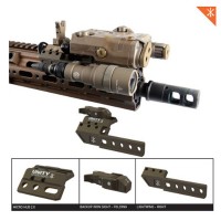 Unity Tactical FUSION Backup Iron Sight Folding