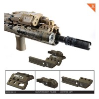 Unity Tactical FUSION Backup Iron Sight Folding