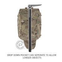 Crye Precision Pack Zip-on Panel Maritime Multicam