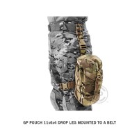 Crye Precision Gp Pouch 11×6×4 Drop Leg Mount