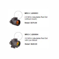 Trijicon MRO Red Dot Sight