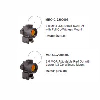 Trijicon MRO Red Dot Sight