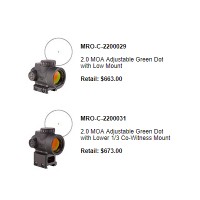 Trijicon MRO Green Dot Sight