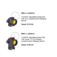 Trijicon MRO Green Dot Sight