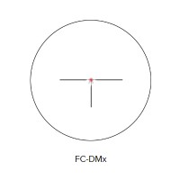 Nightforce NX8 1-8x24mm F1 Capped FDE C663