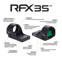 Viridian RFX 35 Green Dot Reflex Sight