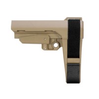 SB Tactical SBA3 Pistol Stabilizing Brace FDE