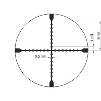 TRUGLO TRU-BRITE1-4 X 24mm ライフルスコープ