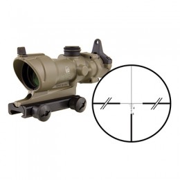 Trijicon ACOG 4x32 Tritium Amber Crosshair FDE