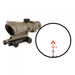 Trijicon ACOG 4x32 BAC Red Chevron FDE