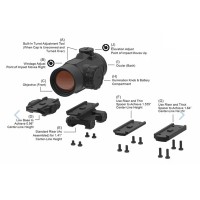 Primary Arms SLx Rotary Knob 25mm Microdot