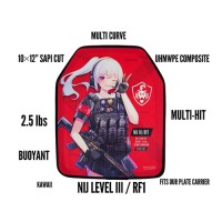 K-Tactical Ultra Light NIJ Level III SAPI Plate