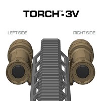 Reptilia TORCH 3V/CR123 M-LOK Light Body