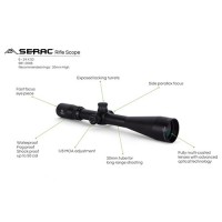 Viridian Serac Rifle Scope 6-24x50, SFP