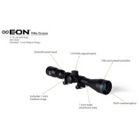 Viridian EON Rifle Scope 3-9x40 with Rings, SFP