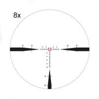 Nightforce NX8 1-8x24mm F1 ZeroStop FC-Mil C598