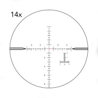 Nightforce SHV 4-14x50 F1 Mil-R C557